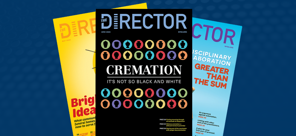 Three magazine covers.
