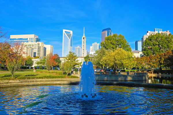 Fountain in Charlotte